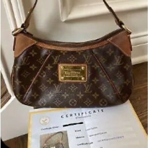 Louis Vuitton Monogram Thames PM Shoulder Bag